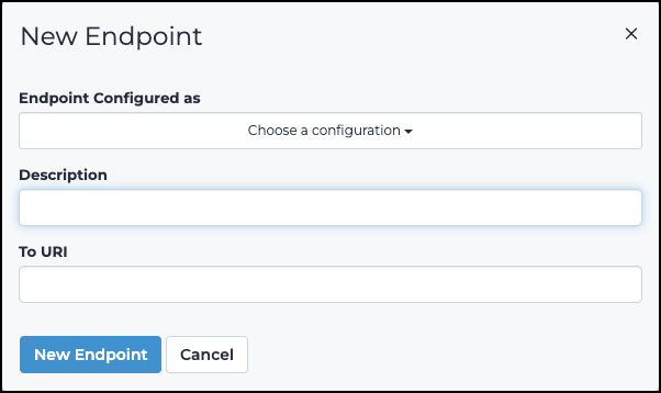 SNMP trap dialog