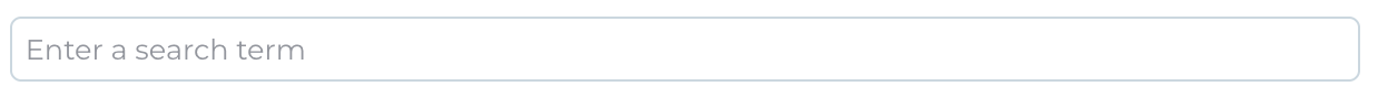Search input field for typing keywords to filter the list of hardware components by selected criteria.