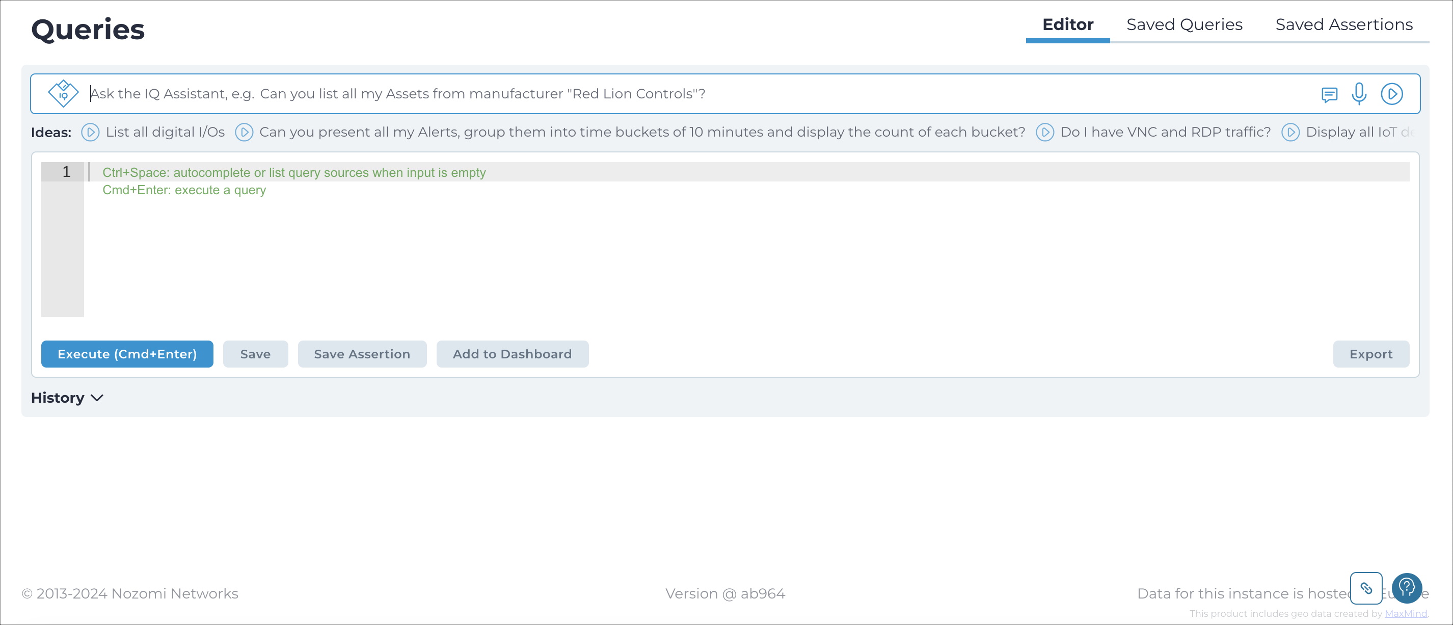 Editor page
